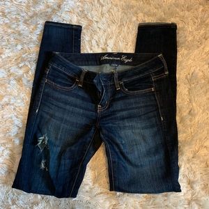 American eagle stretch jegging jeans size 0